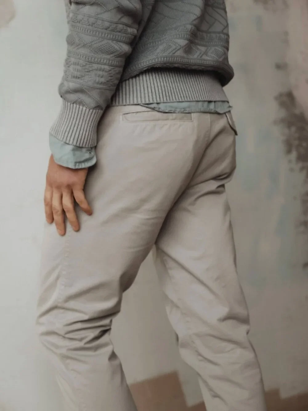 SKU - Twill Original Chino (Ash color)